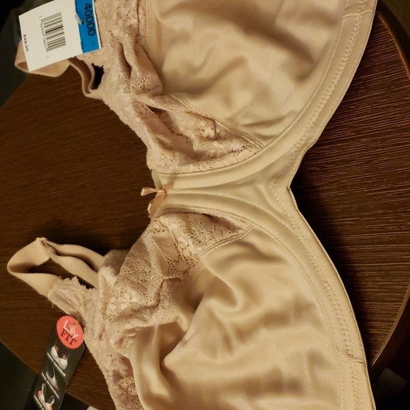 Bali Lilyette Comfort Lace Minimizer Bra 0428 Size 40DDD Paris Nude - Picture 7 of 7